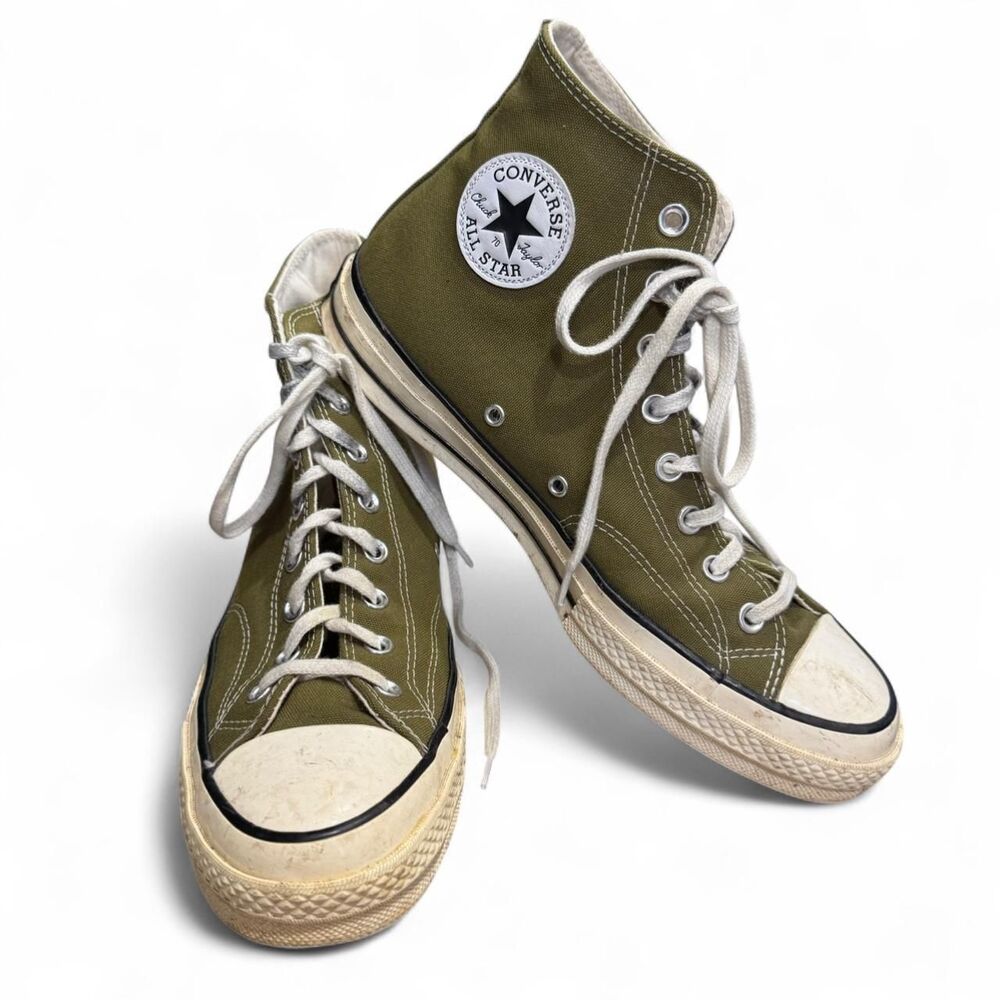Converse Chuck 70 Sneakers Dark Moss Green 171565C Men’s size 10 Women’s Size 12